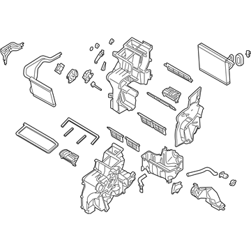 Hyundai 97205-2S050 Heater & Evaporator Assembly