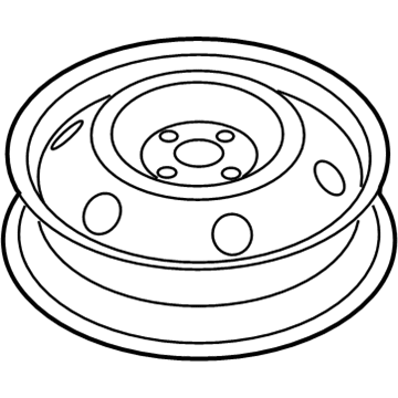 2005 Hyundai Accent Spare Wheel - 52910-1G850