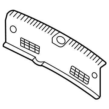 Hyundai 85770-AA000-NNB Trim Assembly-RR Transverse