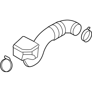 Hyundai 28130-E6100 Hose Assembly-Air Intake