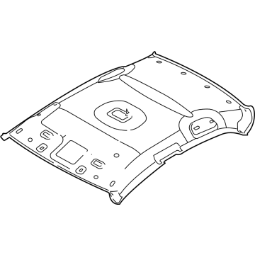 Hyundai 85410-AA090-TVN Headlining Assembly