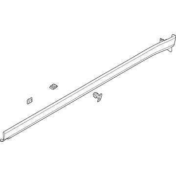 Hyundai 87751-AR000 MOULDING ASSY-SIDE SILL,LH