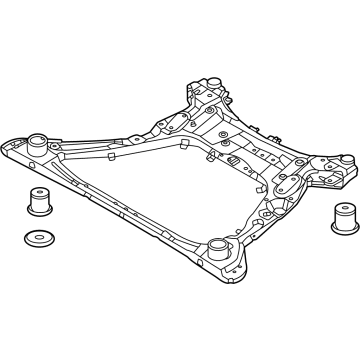 Hyundai 62405-CW050 CROSSMEMBER COMPL