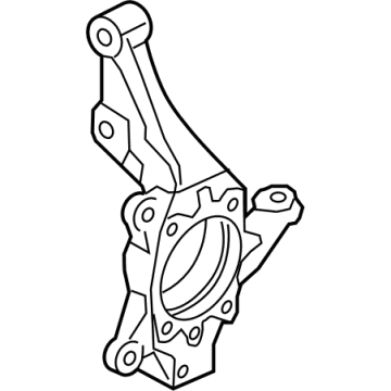 Hyundai 51710-N9200 Knuckle-Front Axle,LH