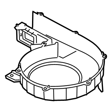 Hyundai 97112-G9000 Case-Blower,Lower