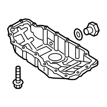 2023 Hyundai Genesis GV70 Oil Pan - 21510-3N200