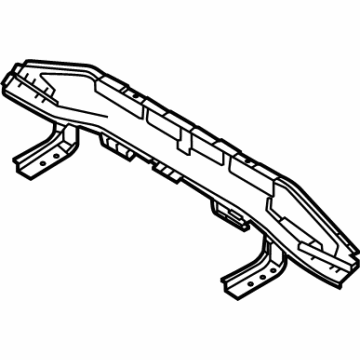 Hyundai 65610-AA000 Member Assembly-RR Floor FR Cross