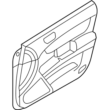 Hyundai 82360-3K500-U7 Front Door Armrest Assembly Right