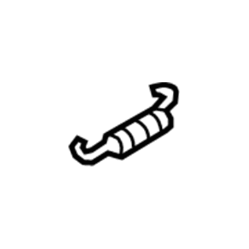 Hyundai 58255-3M000 Spring-Shoe Return,Lower