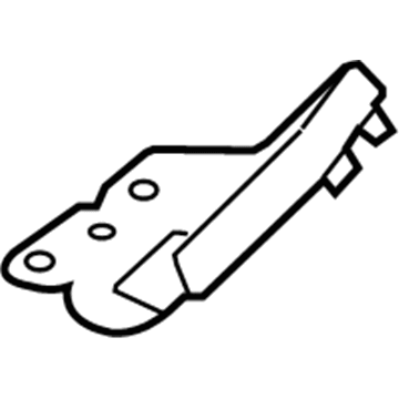 2005 Hyundai Sonata Hood Hinge - 79110-3K000