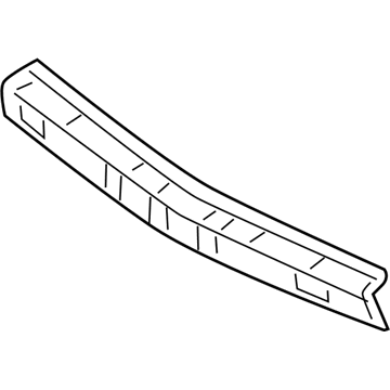 Hyundai 86520-2B010 Absorber-Front Bumper Energy