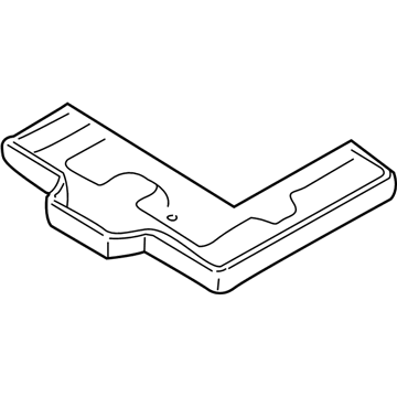 2004 Hyundai Santa Fe Battery Tray - 37150-26610