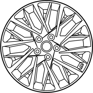 2023 Hyundai Sonata Spare Wheel - 52910-L1310