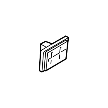 Hyundai 87716-F2500 Clip-Side Garnish Mounting