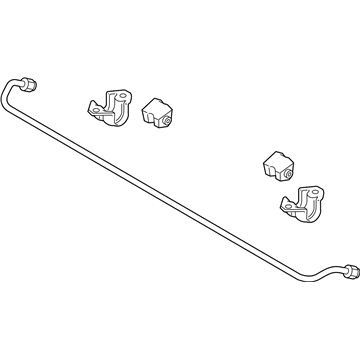 Hyundai 55510-G2100 Bar Assembly-Rear Stabilizer