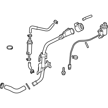 Hyundai Sonata Fuel Filler Neck - 31030-L0500