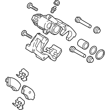 2019 Hyundai Elantra GT Brake Caliper Bracket - 58230-G3500