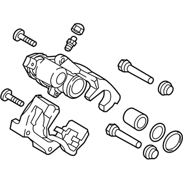 Hyundai Elantra GT Brake Caliper - 58311-G3A50