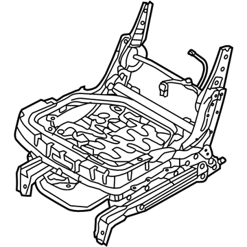 Hyundai 89600-B8130-RYN Track Assembly-Rear Seat RH