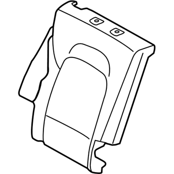 Hyundai 89400-B8150-ZZF Back Assembly-2ND Seat,RH