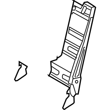 Hyundai 89302-0W400 Frame Assembly-3rd Seat Back,LH