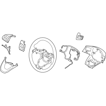 Hyundai Kona Electric Steering Wheel - 56100-K4430-TRY