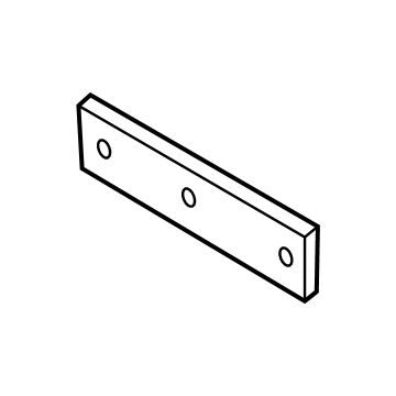 Hyundai 86529-S8BB0 MOULDING-FRT BPR License Plate