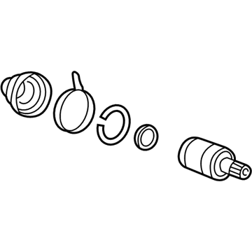 Hyundai 49505-38G00 Joint Kit-Front Axle Differential Side