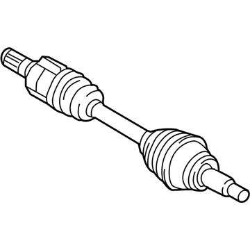 Hyundai 49501-G2000 Shaft Assembly-Drive,RH