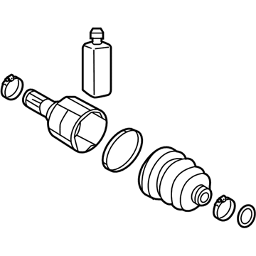 2020 Hyundai Ioniq CV Joint Boot - 49535-G2000