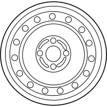 Hyundai Azera Spare Wheel - 52910-2M910