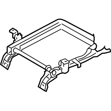 Hyundai 89101-0W610 Mechanism Assembly-Rear Seat LH