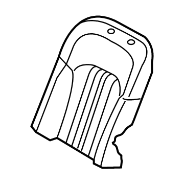 Hyundai 89460-D2430-NNQ Covering-RR Seat Back,RH