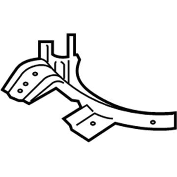 Hyundai 65851-2S700 Member Assembly-Rear Floor Center Cross Comp