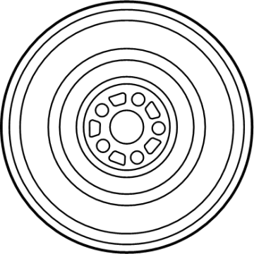 Hyundai 52919-R5100 Wheel Assembly-Temporary