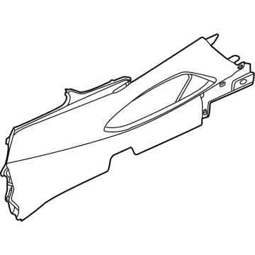 Hyundai 84695-N9100-MMH GARNISH Assembly-Console,RH