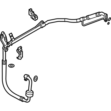 Hyundai 97777-BY100 Tube Assembly-Suction & Liquid