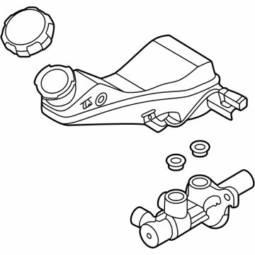 2023 Hyundai Santa Fe Brake Master Cylinder - 58510-R5000