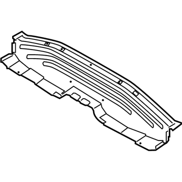 Hyundai 65522-H8000 Extension Assembly-Rear Floor,Front