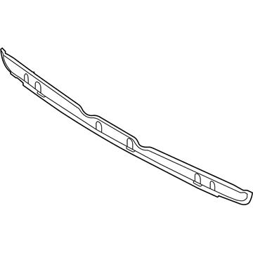 Hyundai 87375-D3500 Bracket Assembly-Back PNL MLDG Sup