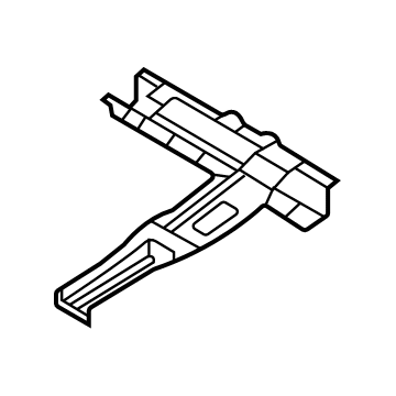 Hyundai 65850-N9000 CROSSMEMBER Assembly-RR Floor Ctr