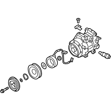 2022 Hyundai Genesis G90 A/C Compressor - 97701-J6000