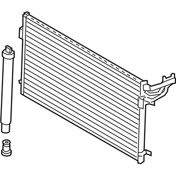 2022 Hyundai Genesis G90 A/C Condenser - 97606-J6010