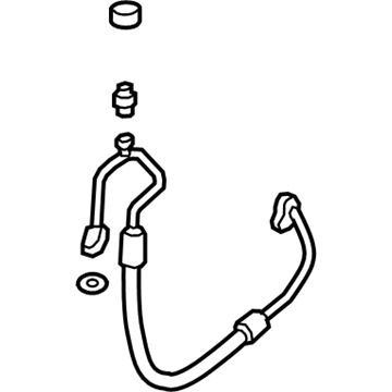 Hyundai Genesis G90 A/C Hose - 97762-J6250