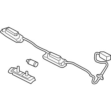 Hyundai 92501-3S131 Lamp Assembly-License Plate