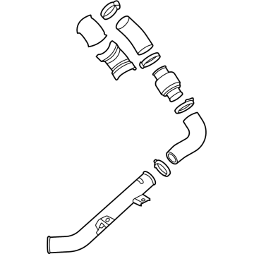 Hyundai 28250-2B721 Hose&Pipe Assembly-INTERCOOLER Inlet