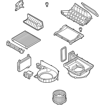 Hyundai 97100-3M550 Blower Unit