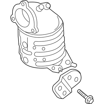 Hyundai Genesis Coupe Exhaust Manifold - 28510-2C650