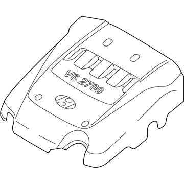 Hyundai Tucson Engine Cover - 29240-37150