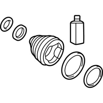 Hyundai Palisade CV Joint Boot - 495R5-P2050